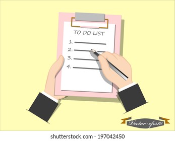 graphic design concept vector of check list