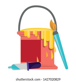 Graphic design digital software tools and symbols for creative process, art and ideas. illustration editable image