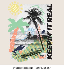 GRAPHIC DESIGN DOODLE SURF TREE PHOTOGRAPHY VECTOR