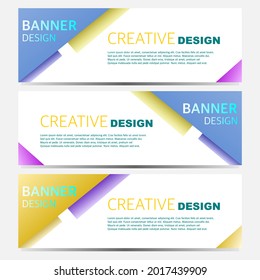 diseño gráfico de banner elegante para publicidad