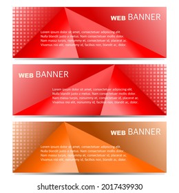 graphic design of elegant banner for advertisement