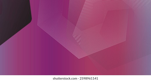 The graphic design element and abstract geometric background with isometric vector blocks for banner template or header