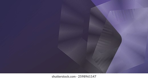 The graphic design element and abstract geometric background with isometric vector blocks for banner template or header