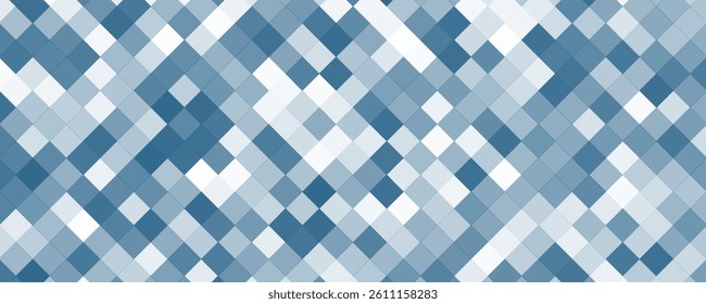 The graphic design element and abstract geometric background with isometric vector blocks for banner template or header