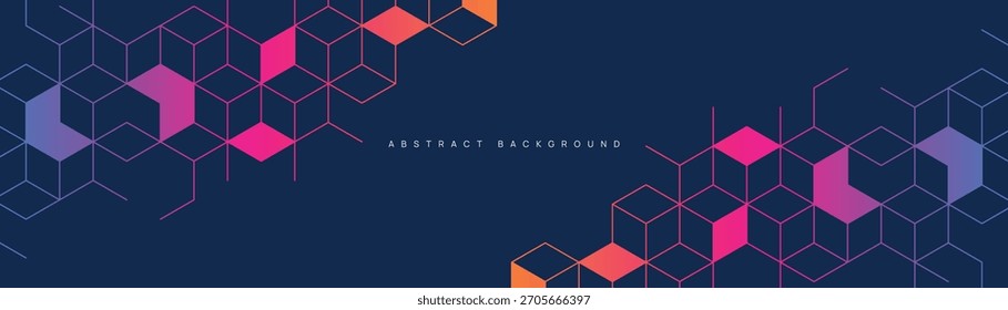 Graphic design element and abstract geometric background.	