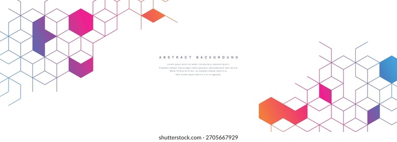 Elemento de design gráfico e fundo geométrico abstrato.	