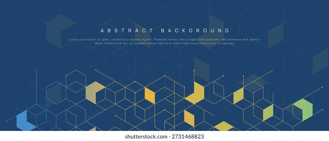 Graphic design element and abstract geometric background.	