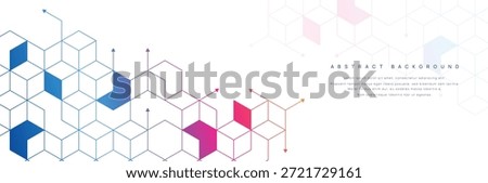 Graphic design element and abstract geometric background.