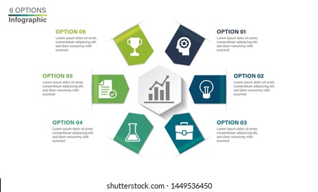 Graphic design element for flowchart,presentation,workflow or process infographics.Vector 

illustration.