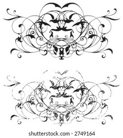 Graphic design element in vector