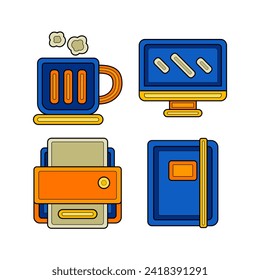 ilustración vectorial de elemento de diseño gráfico