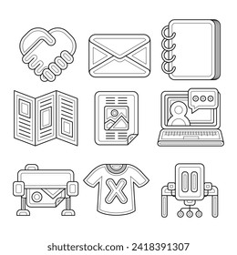 Grafikdesign-Element, Vektorgrafik
