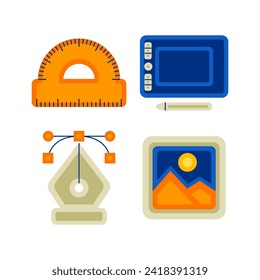 ilustración vectorial de elemento de diseño gráfico