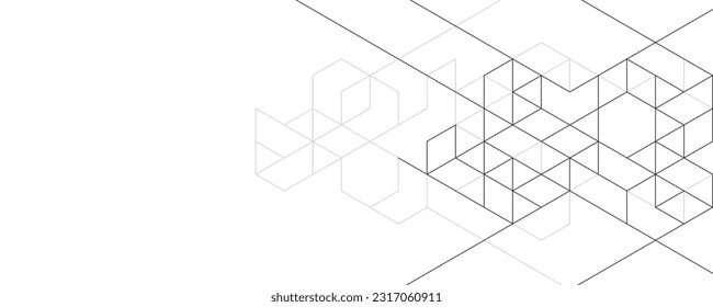 Elementos de diseño gráfico con bloques de forma isométrica. Ilustración vectorial del fondo geométrico abstracto