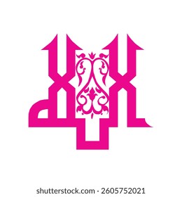 Graphic design elements line art