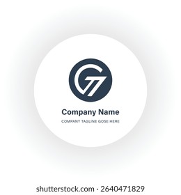 Graphic design g  global Logo Template