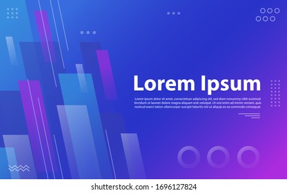 Graphic design geometric background concept. modern hipster futuristic graphic.
