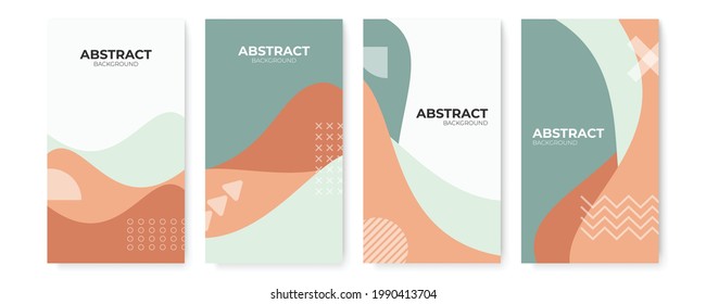 Graphic design geometric background. Memphis design cover collection. Modern memphis background for certificate or social media story template. Abstract shape memphis style poster design templates
