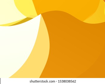 Graphic design with geometric shape. Modern gold backdrop, great pattern for any purposes. Holiday background. Minimal geometric cover. Luxury yellow design. Beautiful vector pattern.