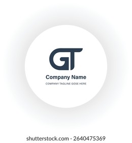 Graphic design GT Logo Template