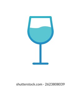 A graphic design highlighting wine glasses for celebrations and toasts.
