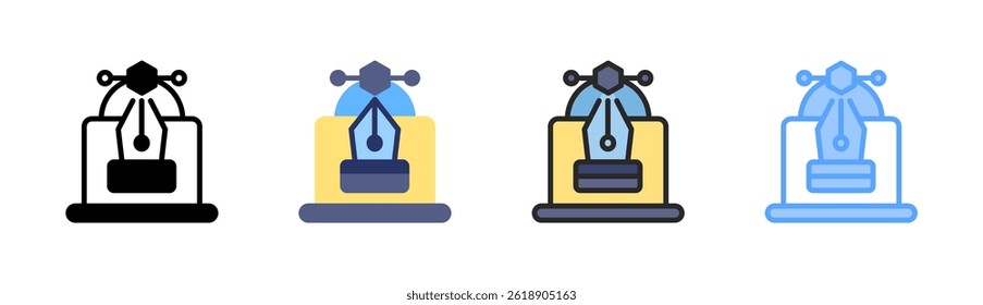 Graphic Design Icon Element For Design