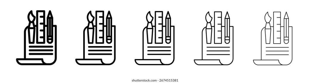 Diseño de icono de Diseño gráfico, logotipo, App, interfaz de usuario. Ilustración vectorial, EPS