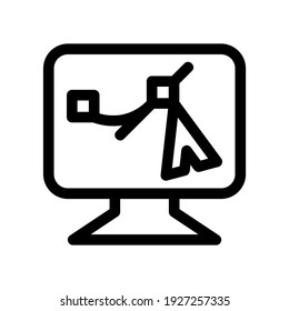 Grafikdesign-Symbol oder Logo einzeln auf Zeichensymbolen Vektorgrafik - hochwertige Vektorsymbole in schwarzem Stil
