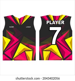 graphic design with many motifs is perfect for futsal, basketball, baseball t-shirts. eps10