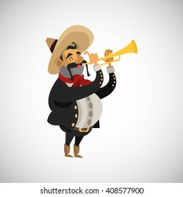 Graphic design of mexican culture