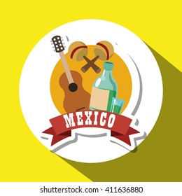 Mexican Culture Design Vector Illustration Stock Vector (Royalty Free ...