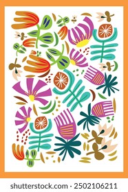  graphic design of modern poster cover layout made with vector abstract elements and geometric shapes, useful for poster art, website headers, front page design, decorative prints.