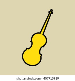 Graphic design of music , vector illustration