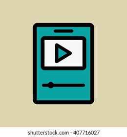 Graphic design of music , vector illustration