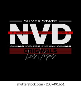 graphic design Nevada for shirt ,template,postcard,etc.