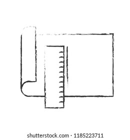 graphic design paper ruler work