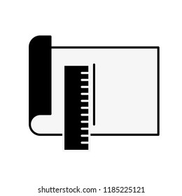 graphic design paper ruler work