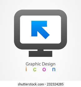 Graphic design PC web icons logo