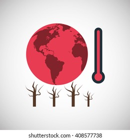 Graphic design of pollution