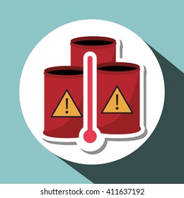 Graphic design of pollution