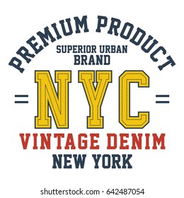 Graphic design premium product nyc for t-shirts