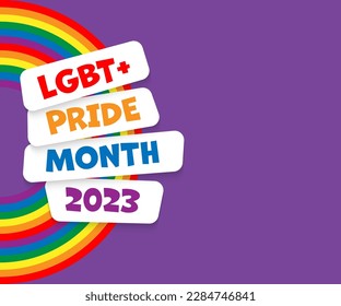 Diseño gráfico para el mes del orgullo