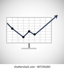 Graphic design of profit , editable vecctor