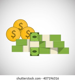 Graphic design of profit , editable vecctor