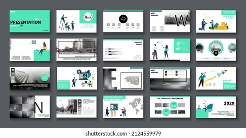 Presentación del proyecto de diseño gráfico. Plantilla de diapositiva Infográfica. Para uso en Flyer, SEO. Plantilla de la página de aterrizaje del seminario web, diseño del sitio web, cartel. Un equipo de personas crea un negocio, trabajo en equipo