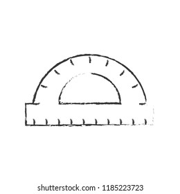 graphic design protractor angle measure tool