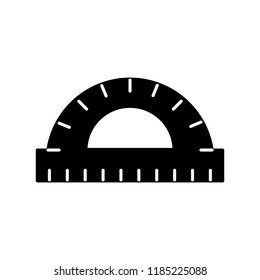 Graphic Design Protractor Angle Measure Tool Stock Vector (Royalty Free ...
