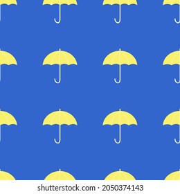 graphic design of seamless umbrella pattern