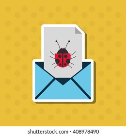 Graphic design of Security System, vector illustration