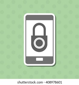 Graphic design of Security System, vector illustration